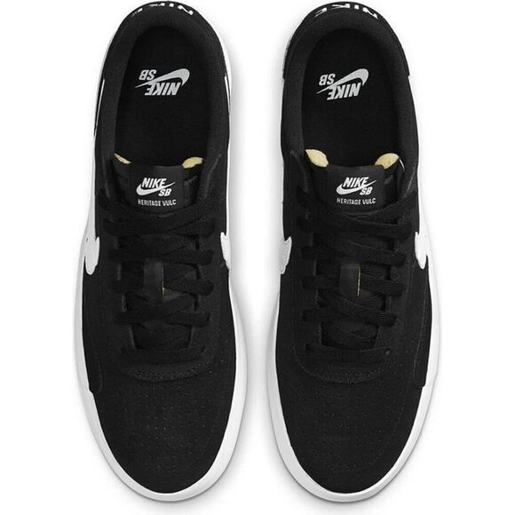Nike SB Heritage Vulc Black & White Skate Shoes size 11 Men’s main image 6